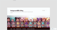 Desktop Screenshot of amigurumibb.com